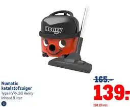 Makro Numatic ketelstofzuiger aanbieding