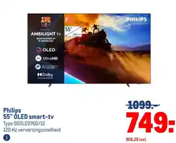 Makro Philips 55 OLED smart-tv aanbieding
