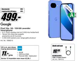 MediaMarkt Bekijk Google Smartphone aanbieding