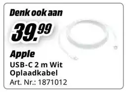 MediaMarkt Bekijk Apple Oplaadkabel aanbieding