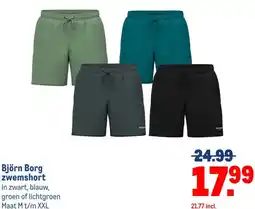Makro Björn Borg zwemshort aanbieding