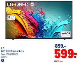 Makro LG 65 QNED smart-tv aanbieding