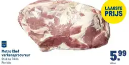Makro Metro Chef varkensprocureur aanbieding