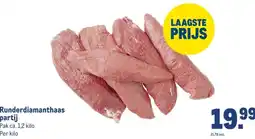 Makro Runderdiamanthaas partij aanbieding