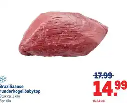 Makro Braziliaanse runderkogel babytop aanbieding