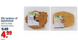 Makro XXL varkens- of kipschnitzel aanbieding