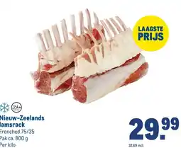 Makro Nieuw-Zeelands lamsrack aanbieding
