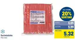Makro Surimisticks aanbieding