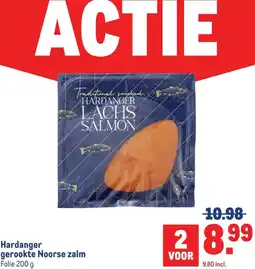 Makro Hardanger gerookte Noorse zalm aanbieding