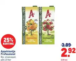 Makro Appelsientje Professional aanbieding