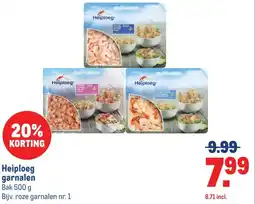 Makro Heiploeg garnalen aanbieding