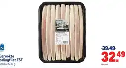 Makro Gerookte palingfilet ESF aanbieding