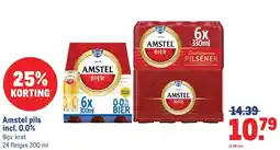 Makro Amstel pils incl. 0.0% aanbieding