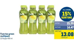 Makro Fuze tea green multipack aanbieding