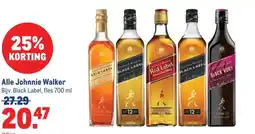 Makro Alle Johnnie Walker aanbieding