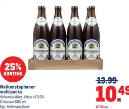 Makro Weihenstephaner multipacks aanbieding