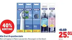 Makro Alle Oral-B opzetborstels aanbieding