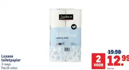 Makro Luxana toiletpapier aanbieding