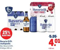 Makro Bavaria 0.0% multipacks aanbieding