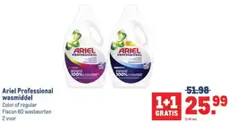 Makro Ariel Professional wasmiddel aanbieding