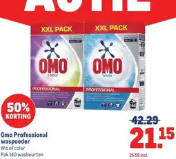 Makro Omo Professional waspoeder aanbieding