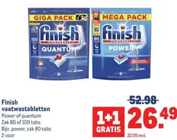 Makro Finish vaatwastabletten aanbieding