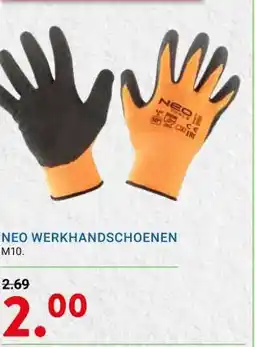 Kluswijs NEO WERKHANDSCHOENEN aanbieding
