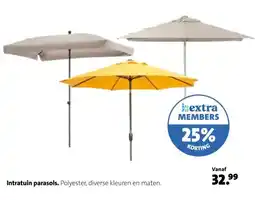 Intratuin Intratuin parasols. aanbieding