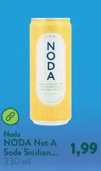 Holland & Barrett NODA Not A Soda Sicilian Lemon aanbieding