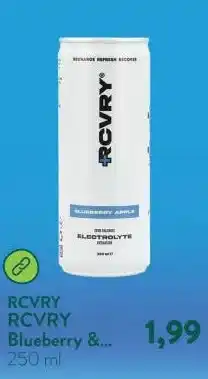 Holland & Barrett RCVRY Blueberry & Apple Electrolyte Drink aanbieding