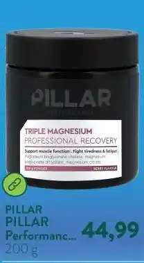 Holland & Barrett PILLAR Performance Triple Magnesium Professional Recovery Poeder Bessensmaak aanbieding