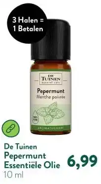 Holland & Barrett Pepermunt Essentiële Olie aanbieding