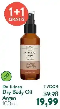 Holland & Barrett Dry Body Oil Argan aanbieding