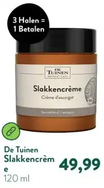Holland & Barrett Slakkencrème aanbieding
