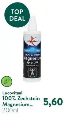 Holland & Barrett 100% Zechstein Magnesium Spierolie aanbieding