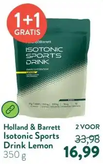 Holland & Barrett Isotonic Sports Drink Lemon aanbieding