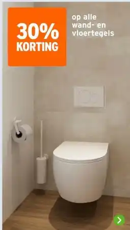 GAMMA op alle wand- en vloertegels aanbieding