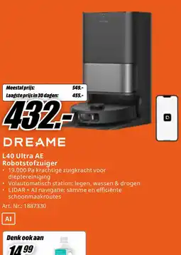 MediaMarkt Bekijk Dreame Robotstofzuiger aanbieding