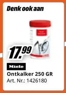 MediaMarkt Bekijk Miele Ontkalker aanbieding