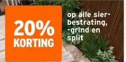 GAMMA op alle sier- bestrating, grind en aanbieding