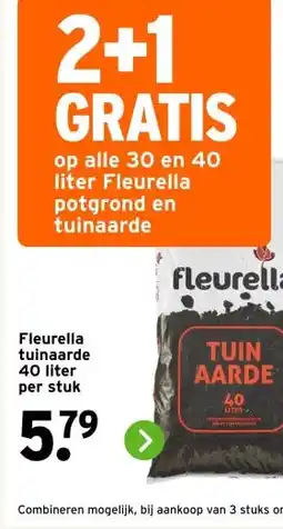 GAMMA Fleurella tuinaarde 40 liter per stuk aanbieding