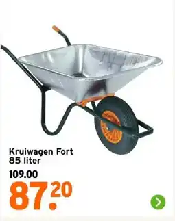 GAMMA Kruiwagen Fort 85 liter aanbieding