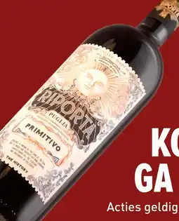 Gall & Gall Riporta Primitivo 75CL aanbieding
