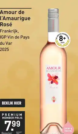 Gall & Gall Amour de l'Amaurigue Rosé 75CL aanbieding