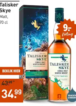 Gall & Gall Talisker Skye 70CL aanbieding