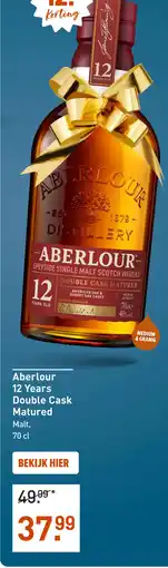 Gall & Gall Aberlour 12 Years Double Cask Matured 70CL aanbieding