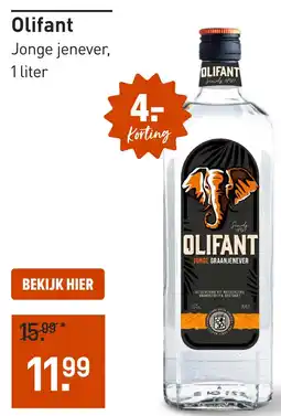 Gall & Gall Olifant 100CL aanbieding