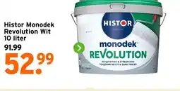 GAMMA Histor Monodek Revolution Wit 10 liter aanbieding