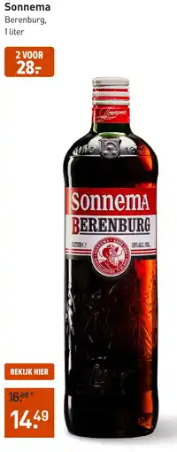 Gall & Gall Sonnema Berenburg 100CL aanbieding