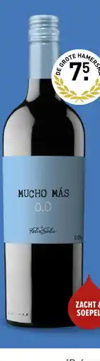 Gall & Gall Mucho Más Tinto 0,5% 75CL aanbieding